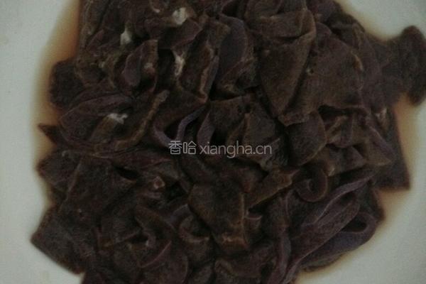 炒猪肝的做法图解1