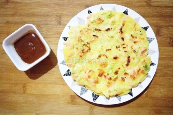 青口西葫芦煎饼的做法图解4
