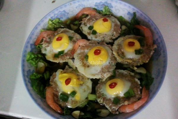 蛋挞肉虾的做法图解7