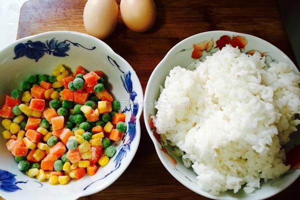 简易黄金蛋炒饭的做法图解1