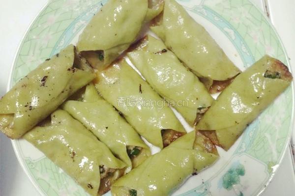 青汁锅贴的做法图解9