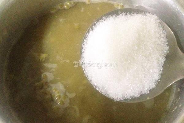 西米绿豆沙的做法图解6