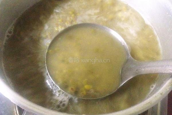 西米绿豆沙的做法图解7