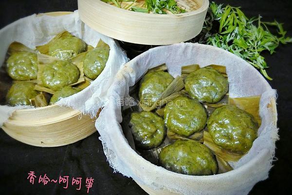 艾草清明团的做法图解24