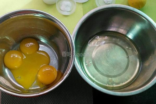 八寸菠菜戚风的做法图解2