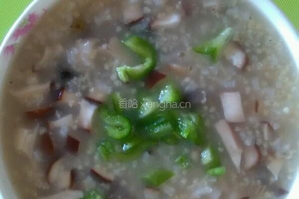 海参灵芝香菇养生粥的做法图解7