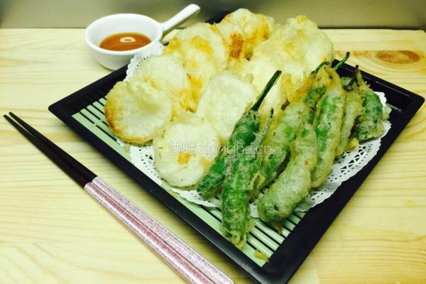 时菜天妇罗的做法图解10