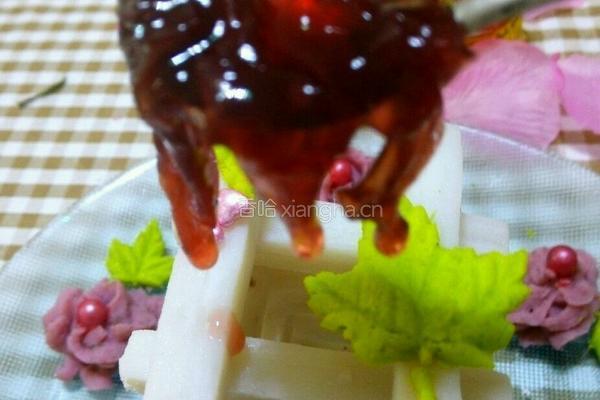 玫瑰山药的做法图解15