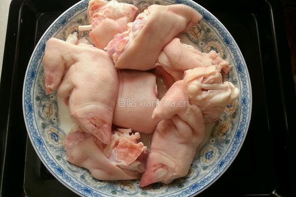 猪脚姜的做法图解1