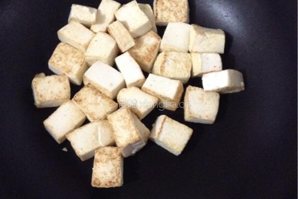 大虾红烧豆腐的做法图解3