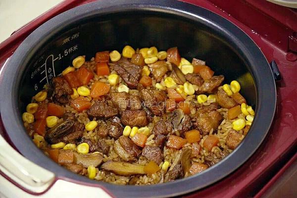 电饭锅排骨焖饭的做法图解13