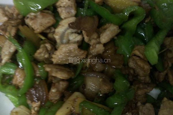 青椒肉片的做法图解7