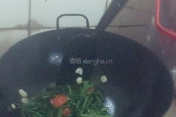 呛炒空心菜的做法图解3