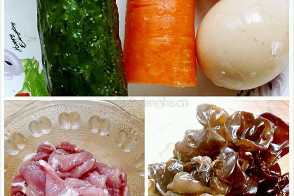 小炒木须肉的做法图解1
