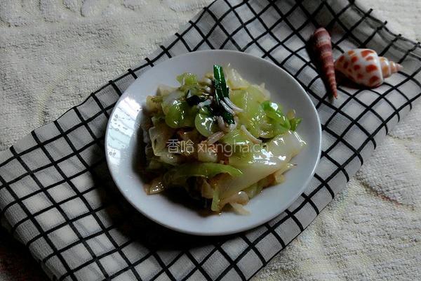 炒包菜的做法图解8