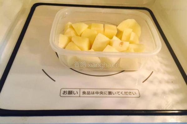 芝士焗土豆的做法图解2