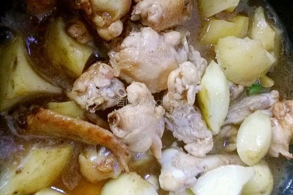 土豆焖鸡的做法图解7
