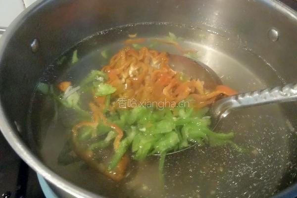 肉丝炒豆芽的做法图解5