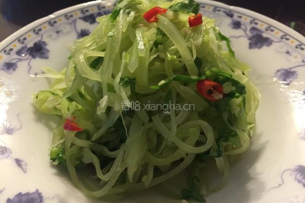 凉拌青笋的做法图解8