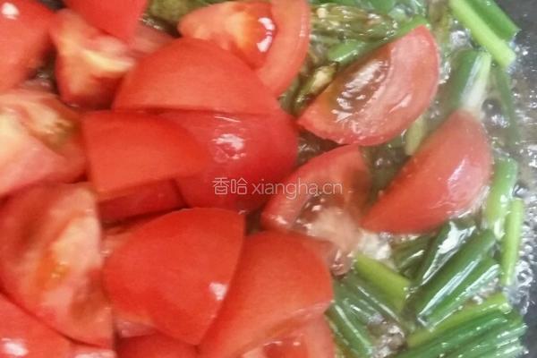 西红柿尖椒炒鸡蛋的做法图解5