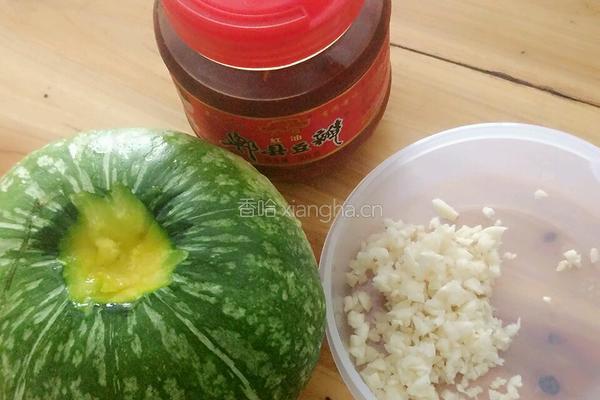 酱香小南瓜的做法图解1