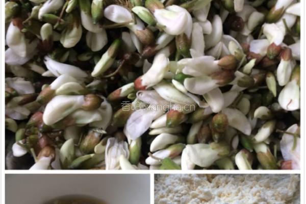 槐花蛤蜊疙瘩汤的做法图解1
