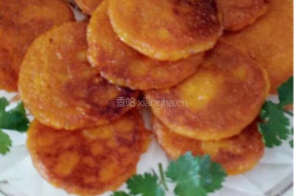 香煎南瓜饼的做法图解6