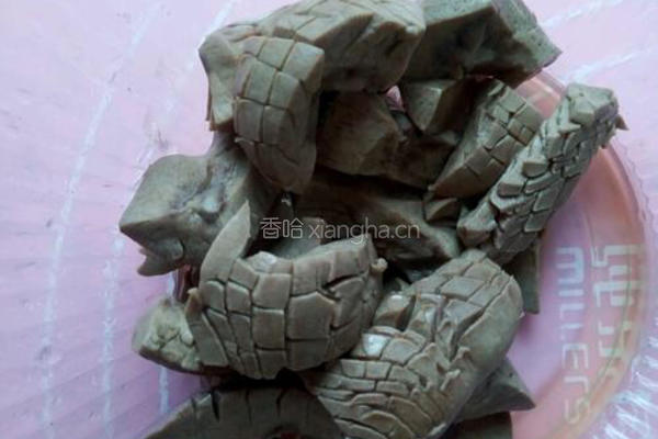 山药腰花的做法图解6