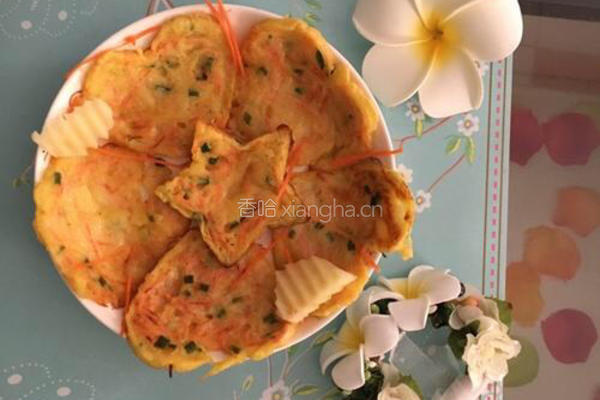 萝卜鸡蛋饼的做法图解8
