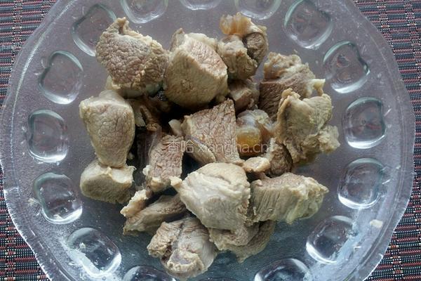 酱焖羊肉的做法图解4