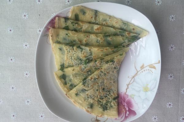 韭菜薄饼的做法图解7