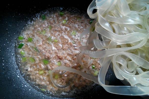 肉末粉丝的做法图解8