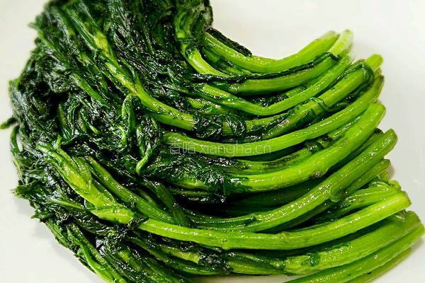 清炒茼蒿的做法图解4