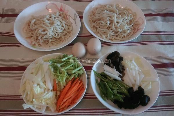 炒拉条子的做法图解4