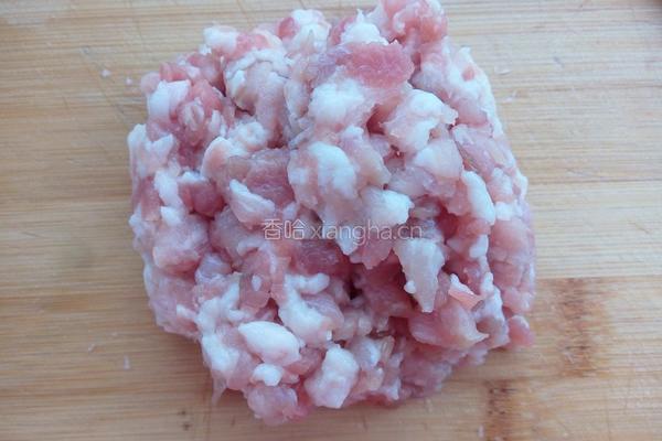 家常肉沫烧茄子的做法图解2