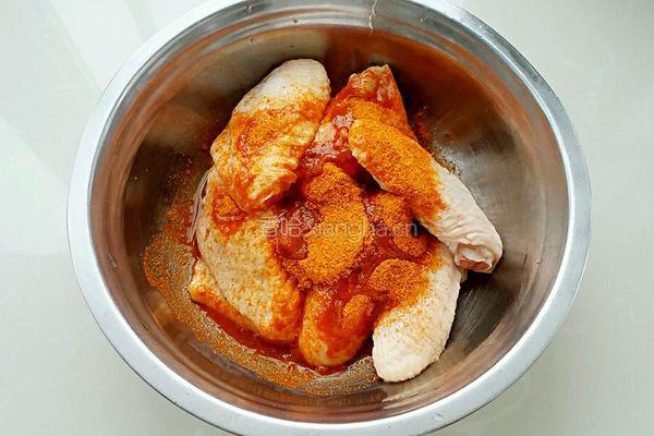 新奥尔良烤鸡翅的做法图解3