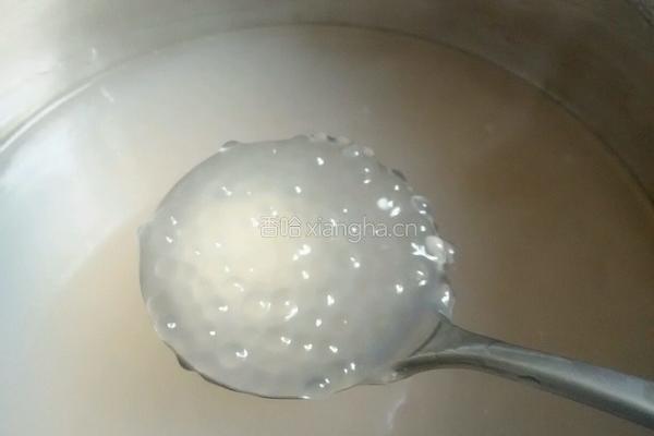 紫薯西米露的做法图解7