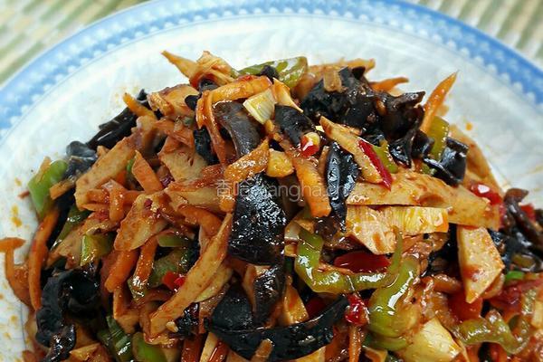 素鱼香肉丝的做法图解12
