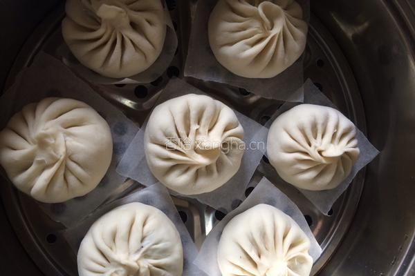青菜大肉包的做法图解7