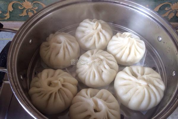 青菜大肉包的做法图解8