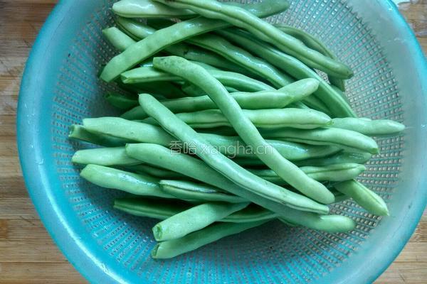 凉拌四季豆的做法图解4