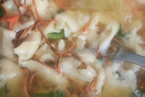 蔬菜面疙瘩的做法图解4