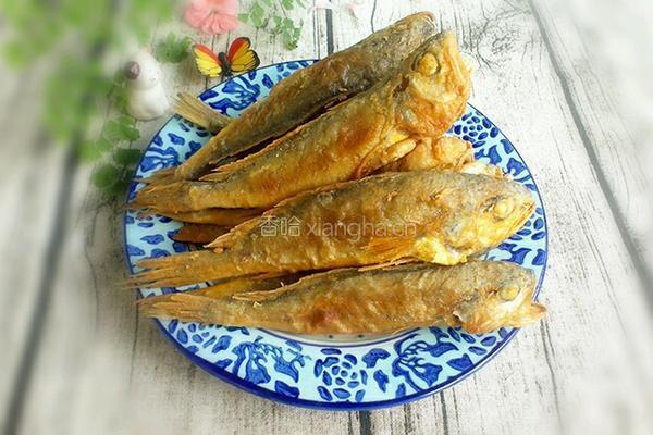油炸小黄鱼的做法图解6