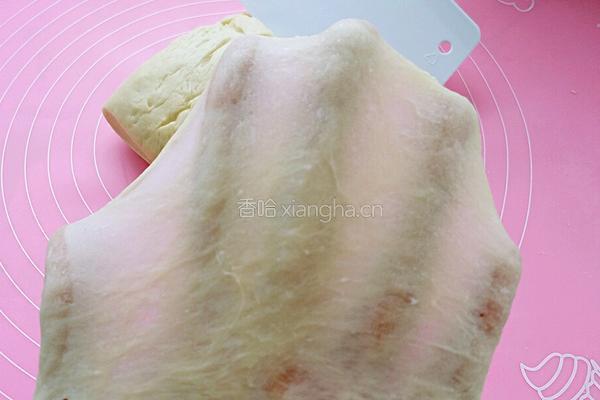 椰蓉豆沙面包的做法图解5