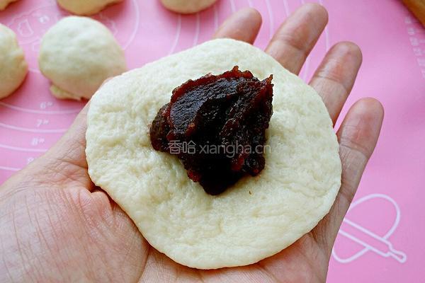 椰蓉豆沙面包的做法图解10