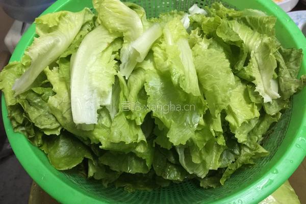 蒜蓉生菜的做法图解1