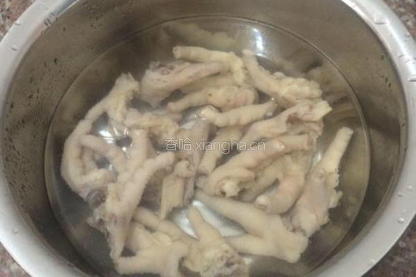 凉拌鸡脚的做法图解6