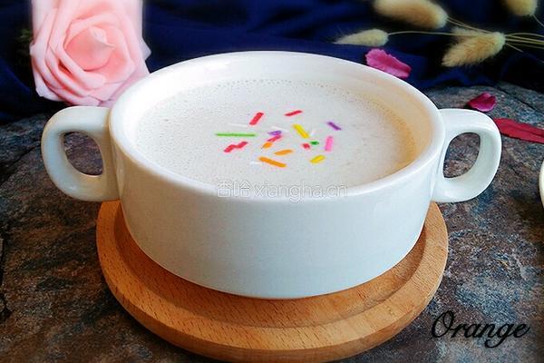 香蕉牛奶汁的做法图解5