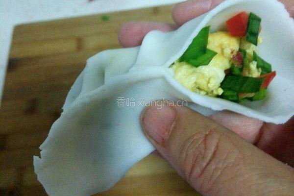 韭菜鲜虾馅饺子的做法图解12