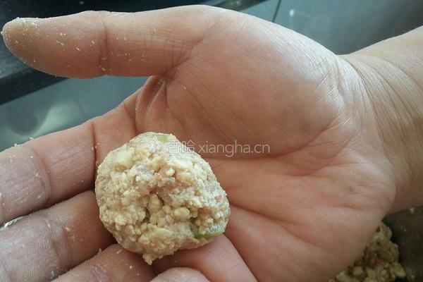 豆渣丸子的做法图解11